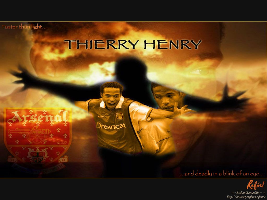 Hình nền thierry henry arsenal wallpaper (27) - hình nền bóng đá - hình nền cầu thủ - hình nền đội bóng