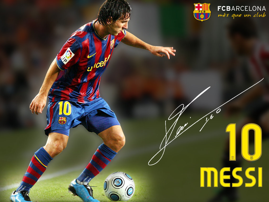 Hình nền đẹp Messi autograph (2)