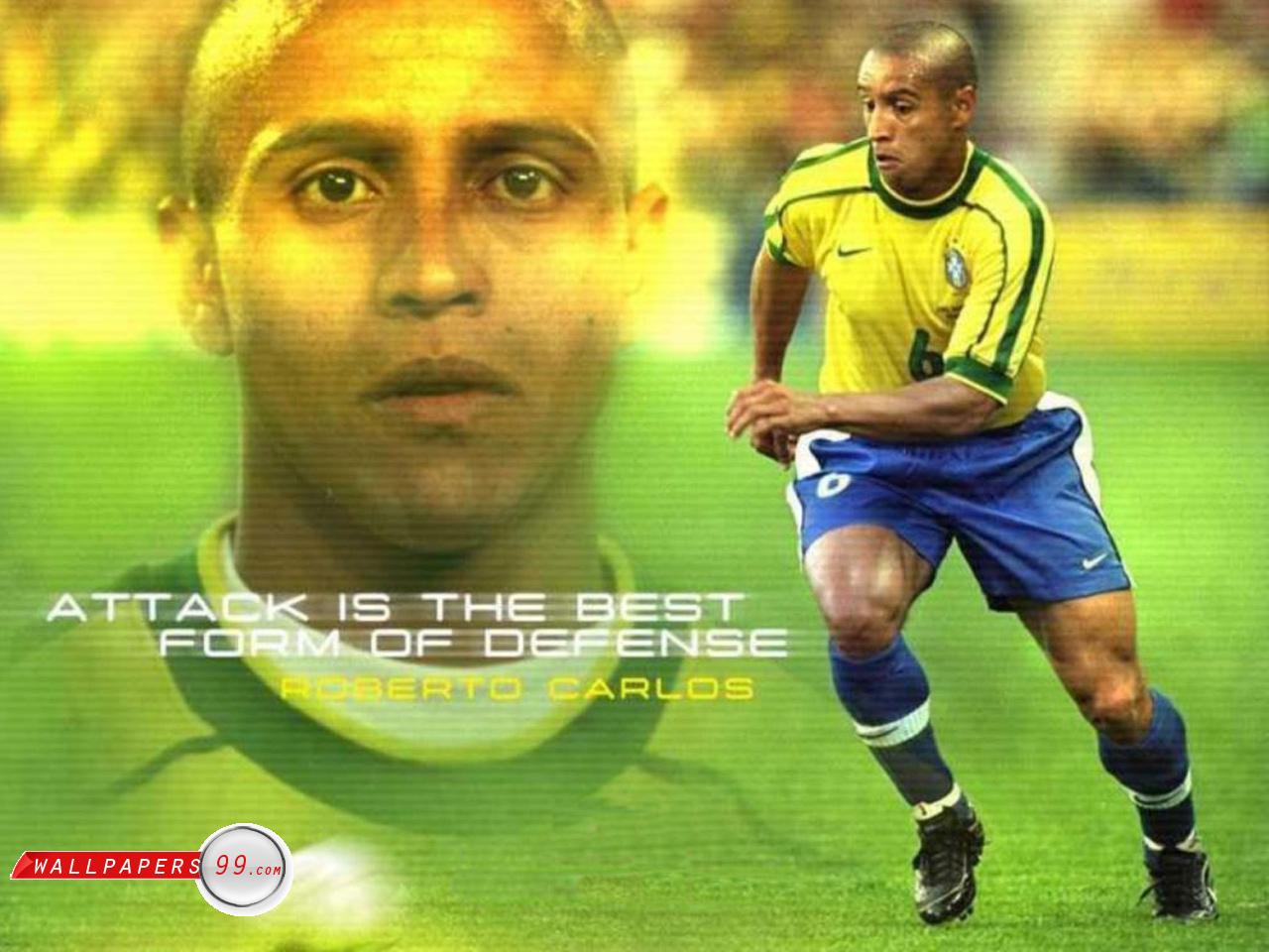 Hình nền Roberto Carlos (3) - hình nền bóng đá - hình nền cầu thủ - hình nền đội bóng