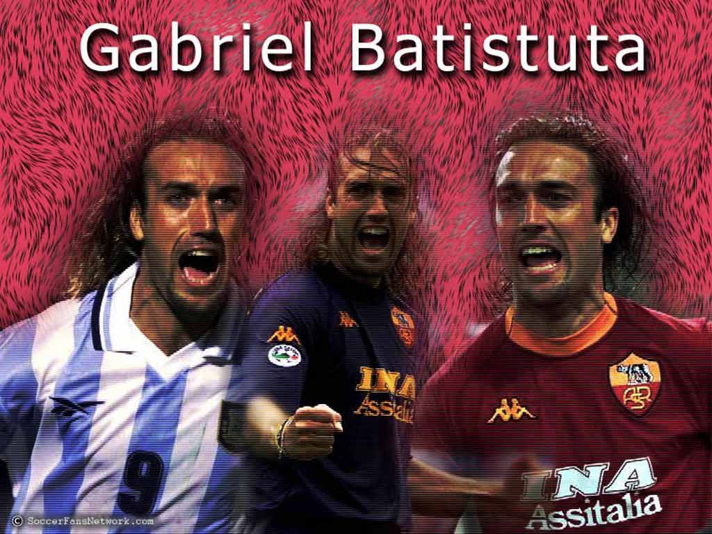 Hình nền Gabriel Batistuta (24) - hình nền bóng đá - hình nền cầu thủ - hình nền đội bóng