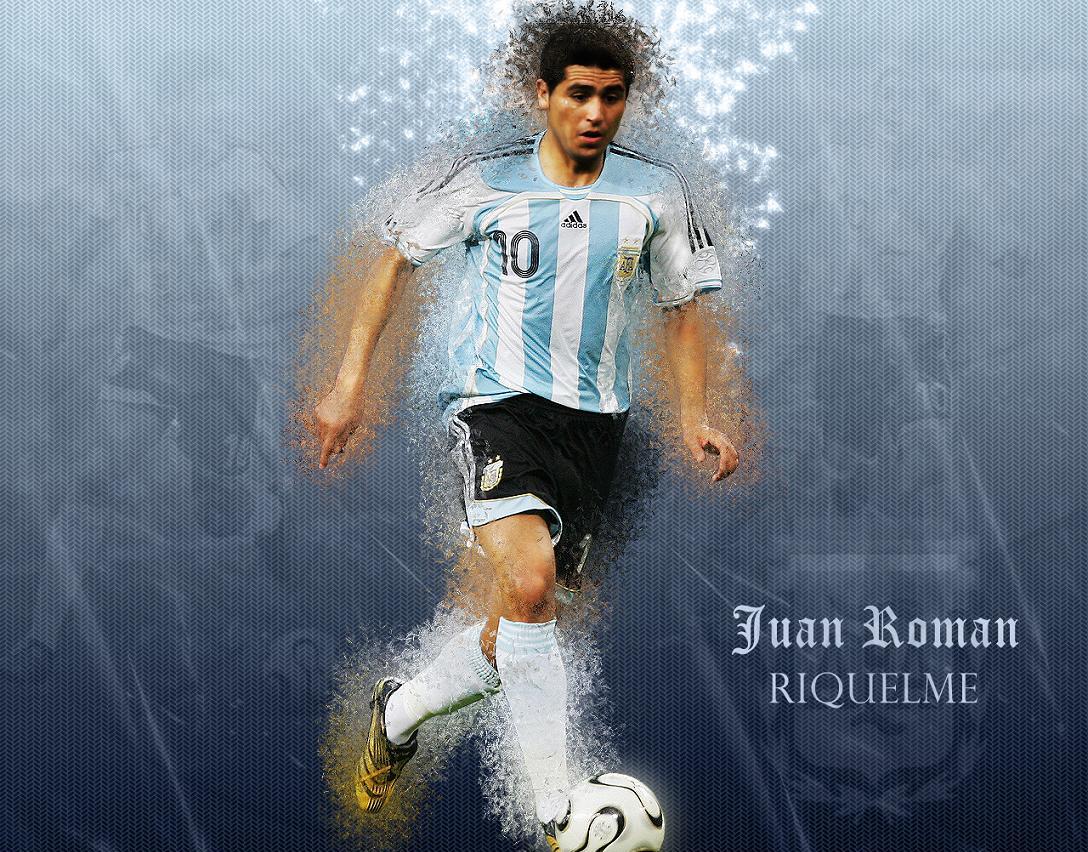 Hình nền Roman Riquelme (19) - hình nền bóng đá - hình nền cầu thủ - hình nền đội bóng