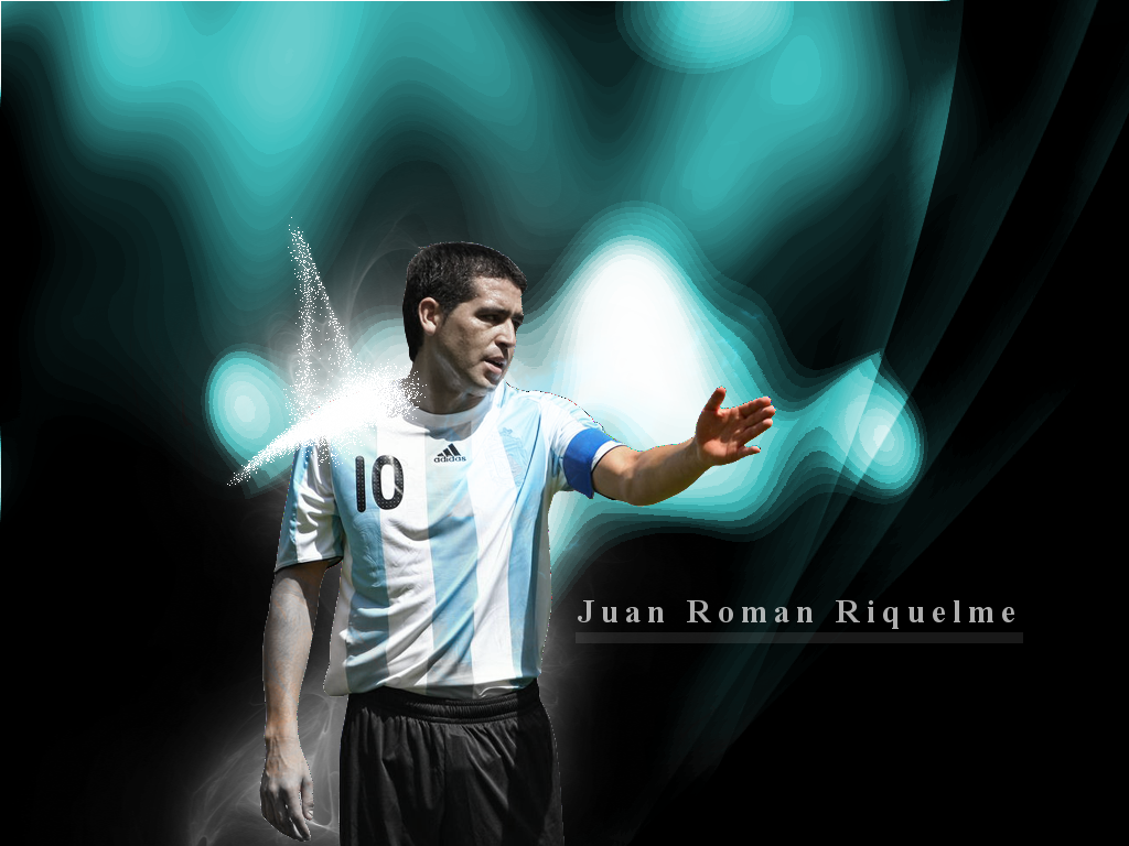 Hình nền Roman Riquelme (61) - hình nền bóng đá - hình nền cầu thủ - hình nền đội bóng