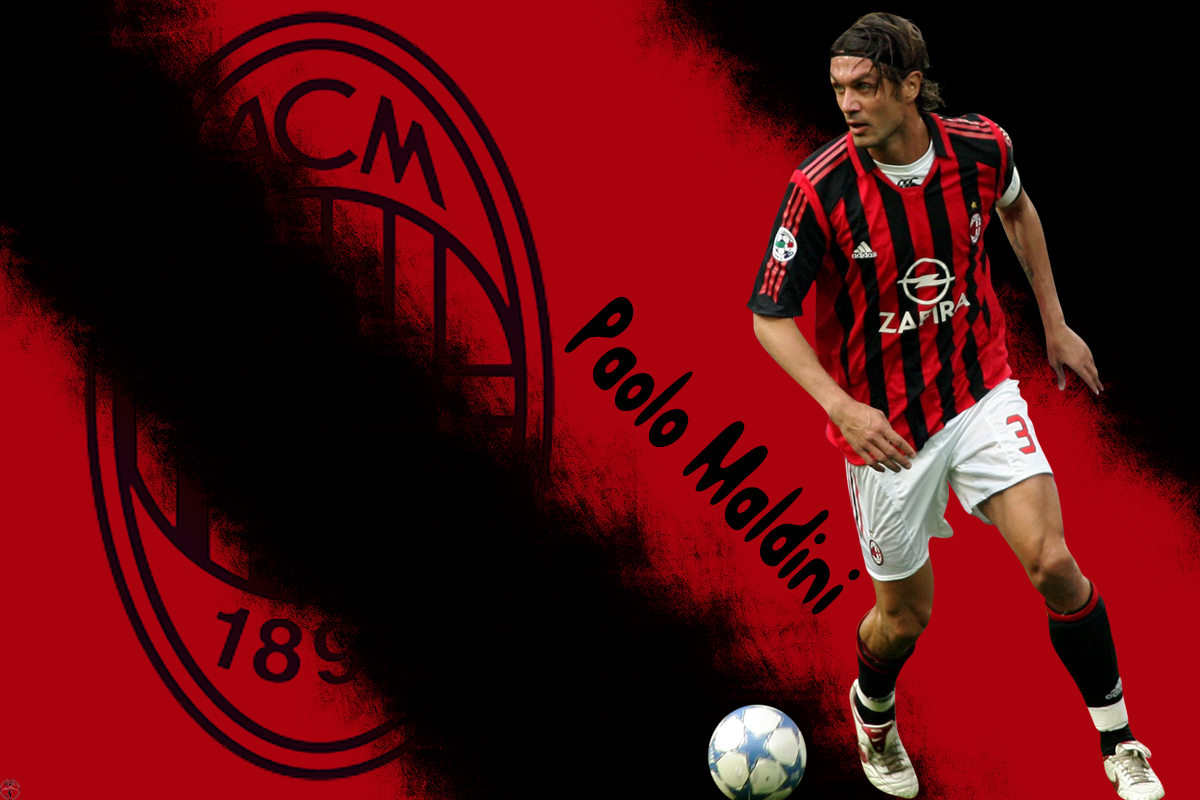 Hình nền Paolo Maldini (100) - hình nền bóng đá - hình nền cầu thủ - hình nền đội bóng