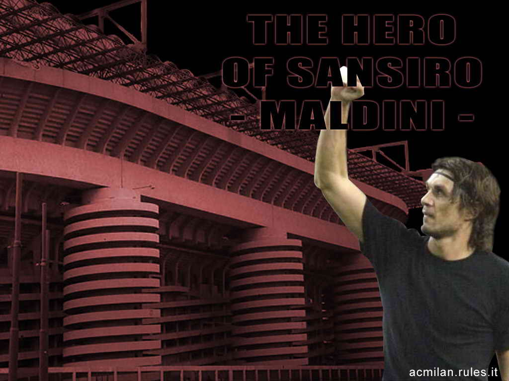 Hình nền Paolo Maldini (24) - hình nền bóng đá - hình nền cầu thủ - hình nền đội bóng