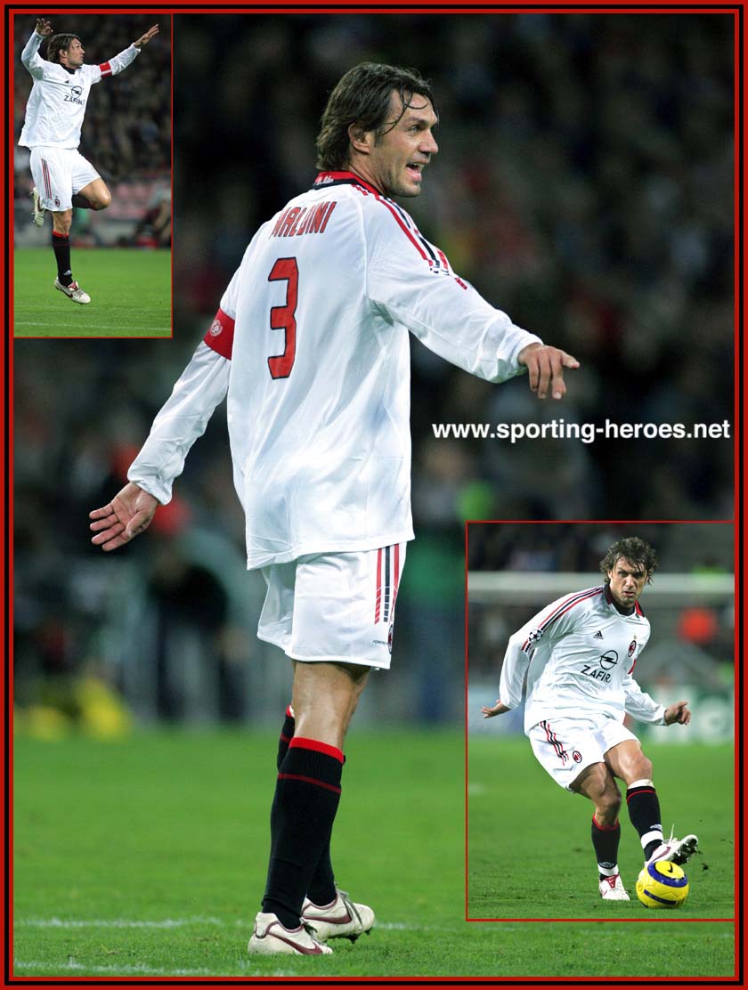 Hình nền Paolo Maldini (92) - hình nền bóng đá - hình nền cầu thủ - hình nền đội bóng