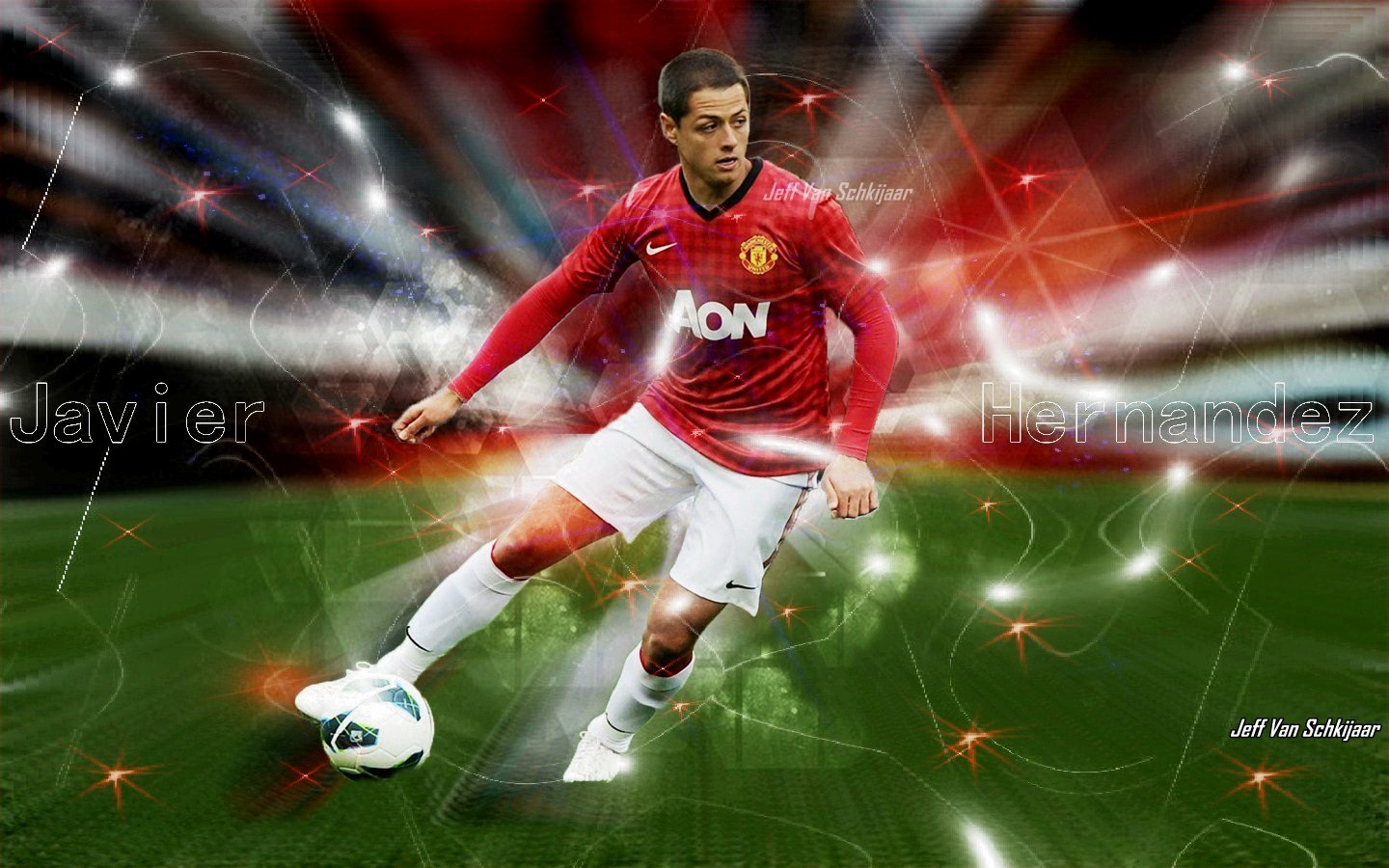 Hình nền Javier Hernandez (4) - hình nền bóng đá - hình nền cầu thủ - hình nền đội bóng