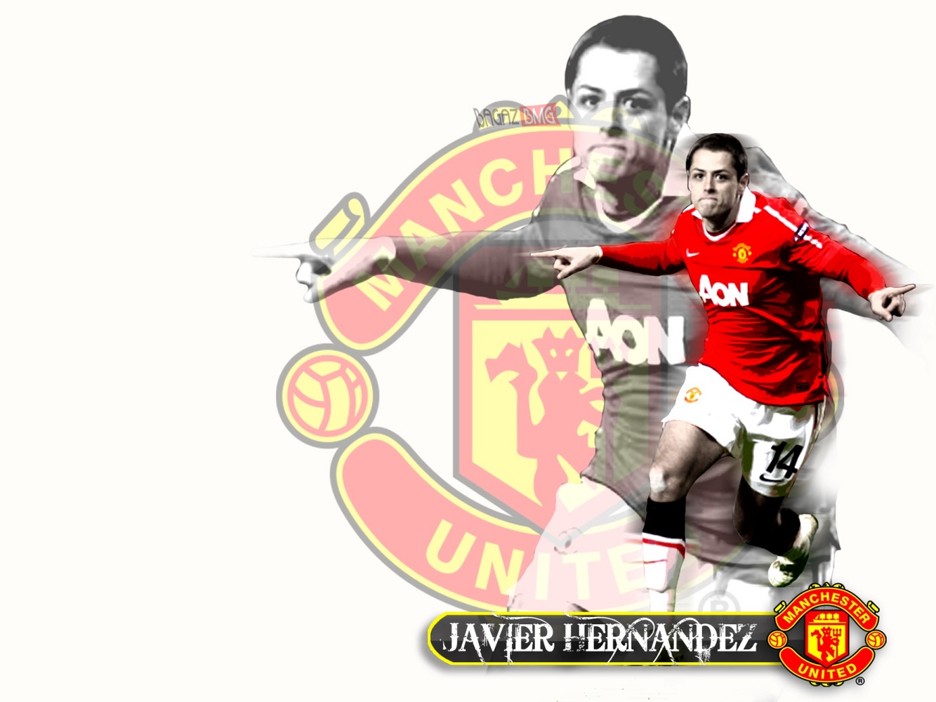 Hình nền Javier Hernandez (24) - hình nền bóng đá - hình nền cầu thủ - hình nền đội bóng