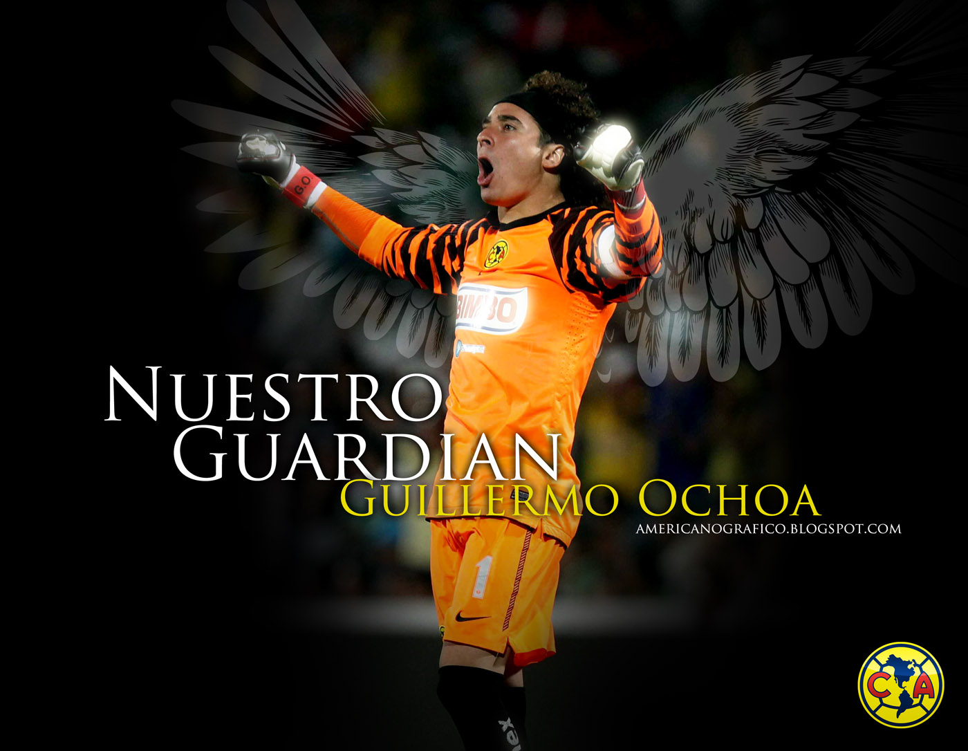 Hình nền Guillermo Ochoa (52) - hình nền bóng đá - hình nền cầu thủ - hình nền đội bóng