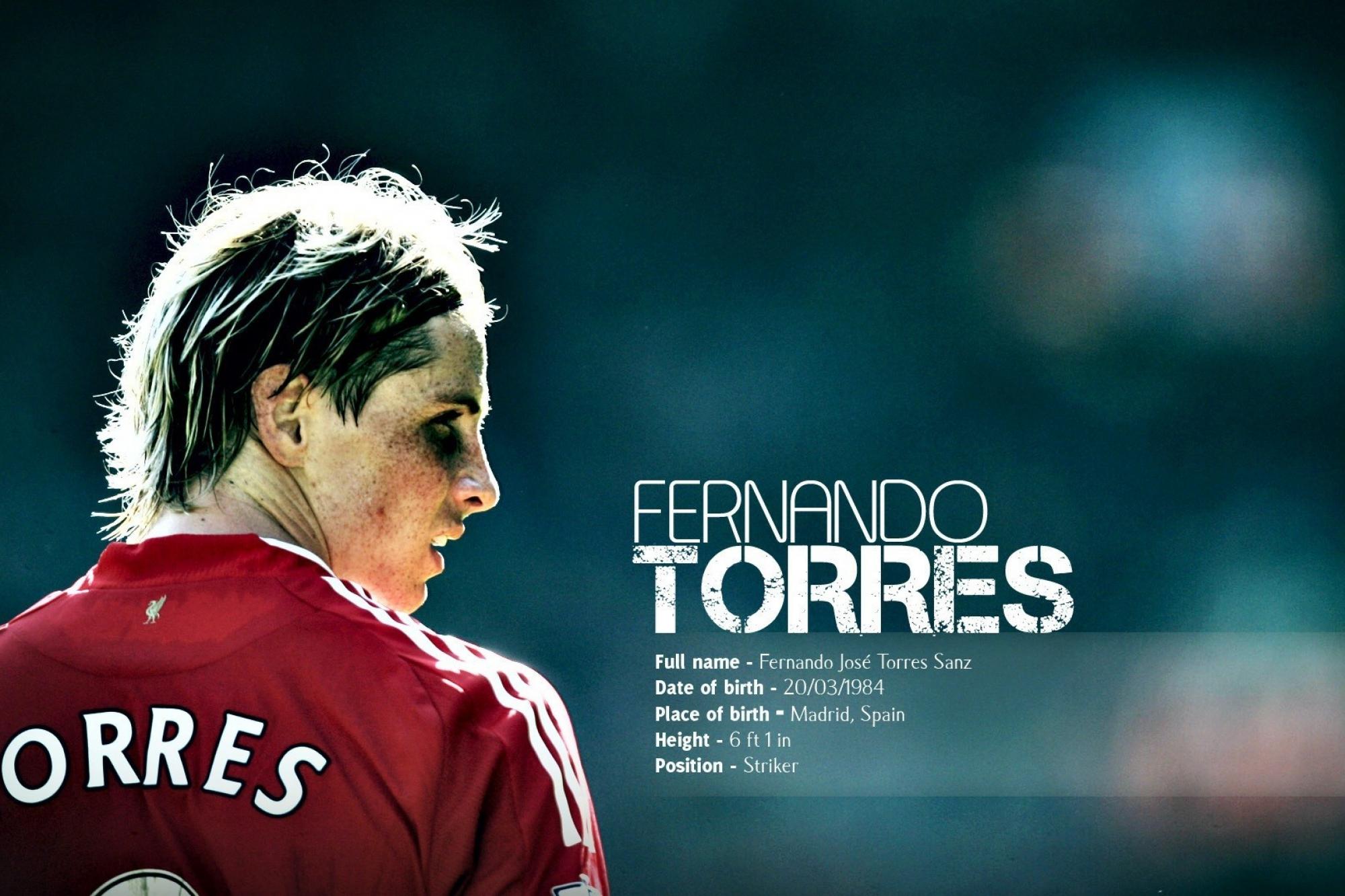 Hình nền Fernado Torres (63) - hình nền bóng đá - hình nền cầu thủ - hình nền đội bóng