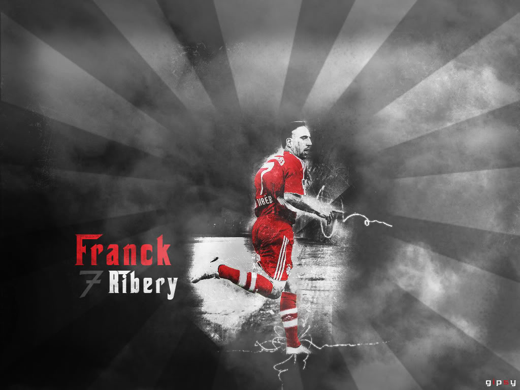Hình nền Frank Ribery (58) - hình nền bóng đá - hình nền cầu thủ - hình nền đội bóng