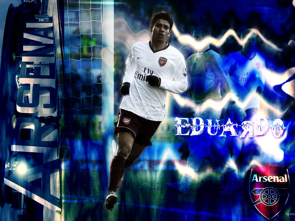 Hình nền Eduardo Da Silva (61) - hình nền bóng đá - hình nền cầu thủ - hình nền đội bóng