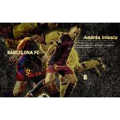 hình nền bóng đá, hình nền cầu thủ, hình nền đội bóng, hình Andres Iniesta autograph (15)