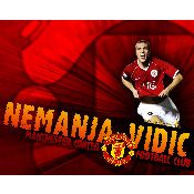 hình nền bóng đá, hình nền cầu thủ, hình nền đội bóng, hình Nemanja Vidic (9)